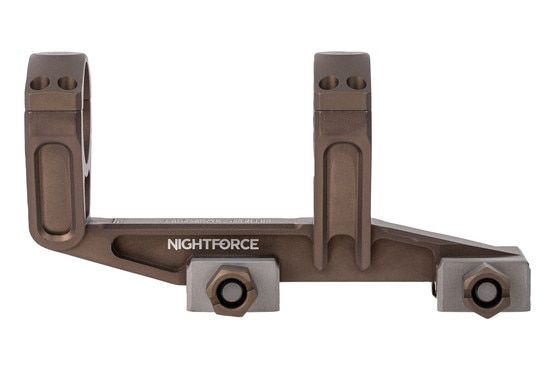 Nightforce 30mm 1.93" UltraMount Scope Mount with Dark Earth finish